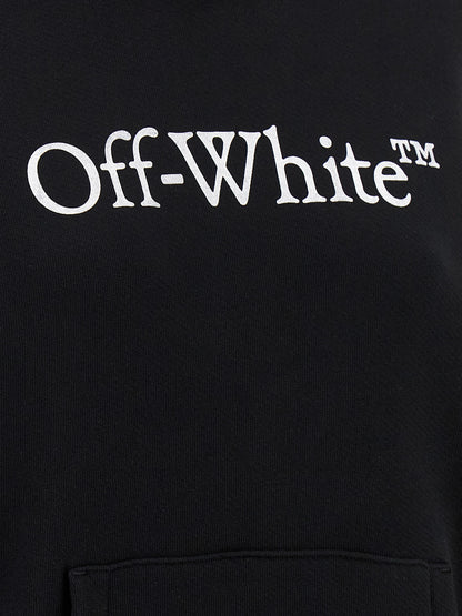 Off-White Zweifarbige Baumwollkapuzenjacke