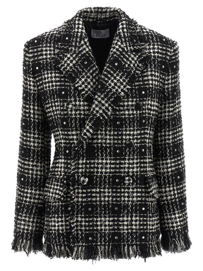 Giuseppe Di Morabito Zweifarbiger Baumwollblazer