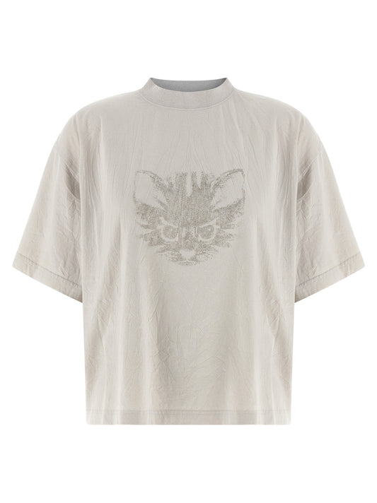 Balenciaga Weißes Baumwoll-T-Shirt