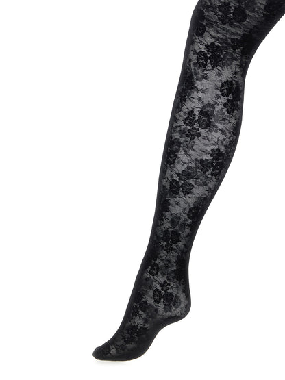 Valentino Garavani Schwarze Polyamid-Socken