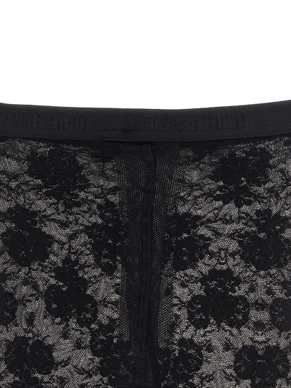 Valentino Garavani Schwarze Polyamid-Socken