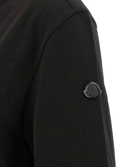 MONCLER GENIUS Schwarzer Baumwoll-Sportswear-Artikel