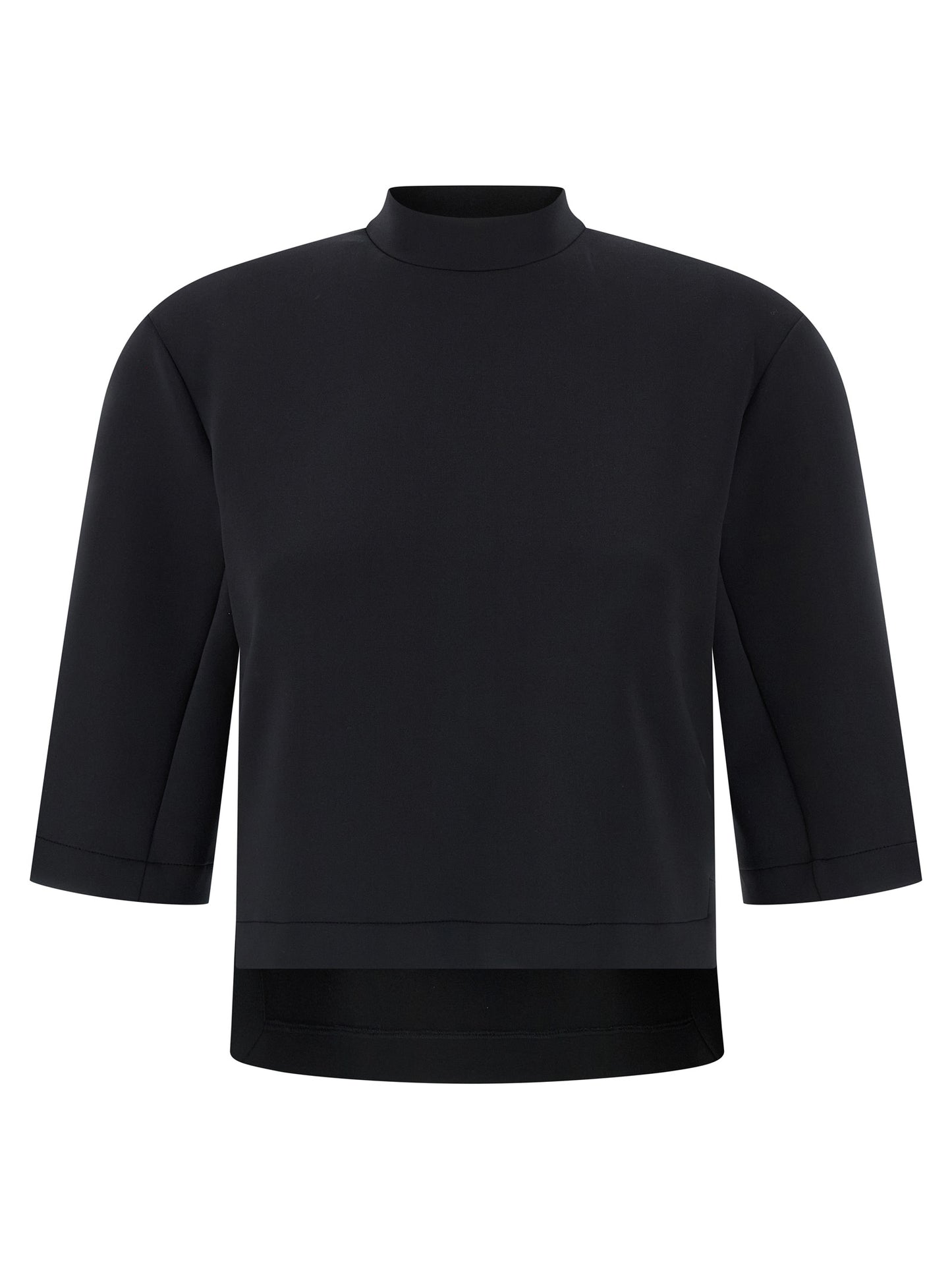 MONCLER GENIUS Schwarzes Polyester-Oberteil