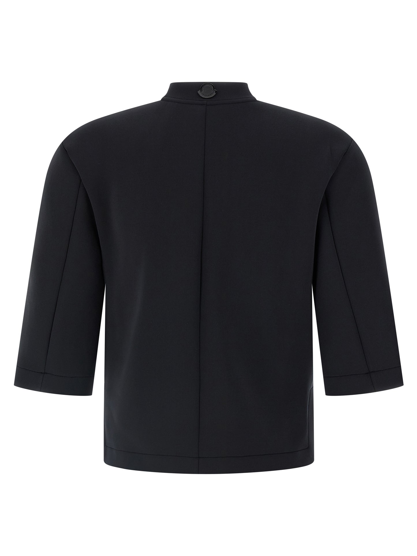 MONCLER GENIUS Schwarzes Polyester-Oberteil