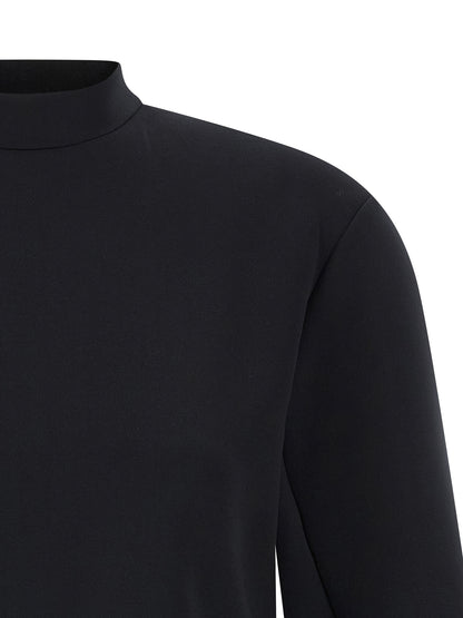 MONCLER GENIUS Schwarzes Polyester-Oberteil