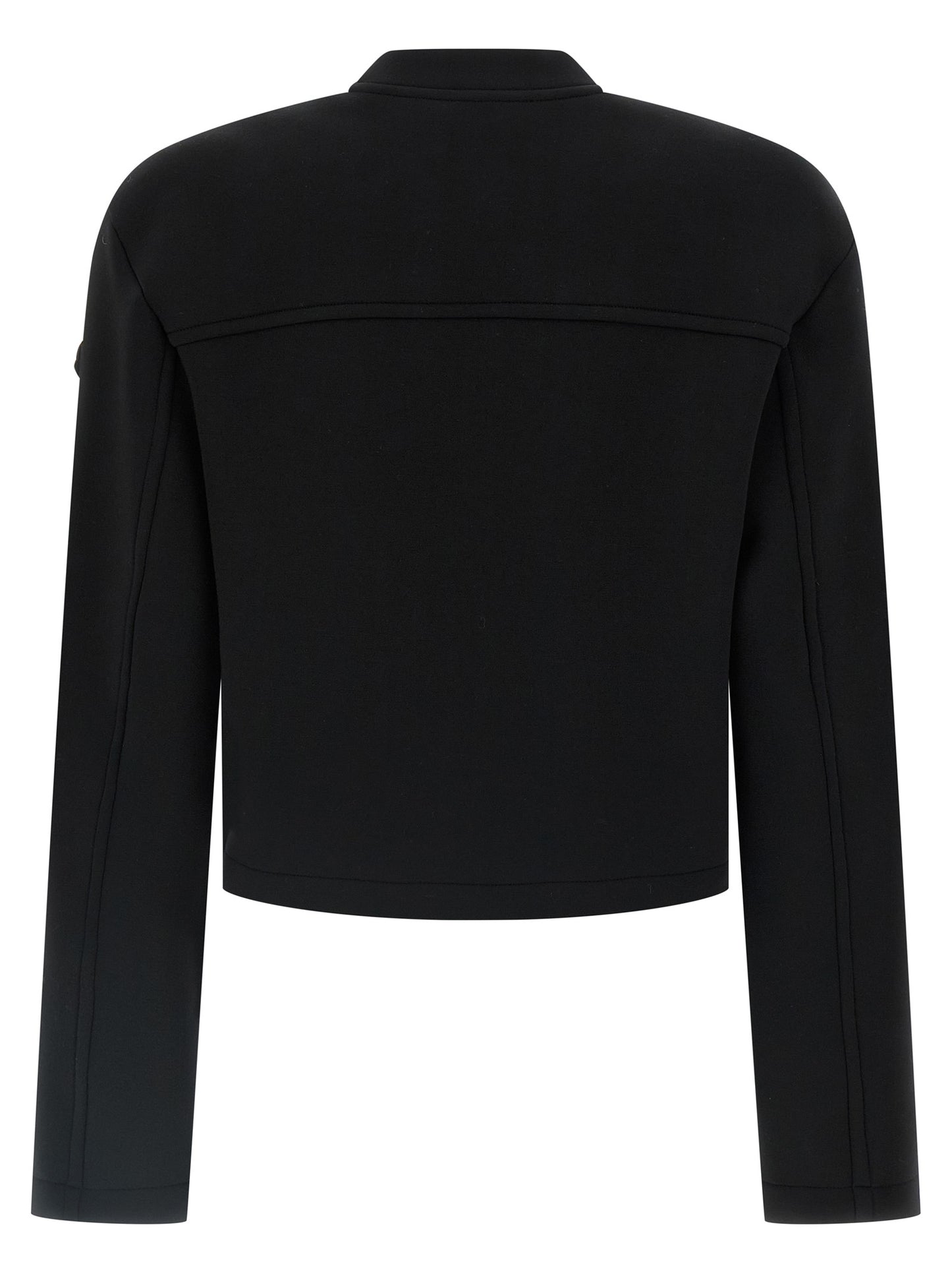 MONCLER GENIUS Schwarzer Sweatshirt aus Viskose