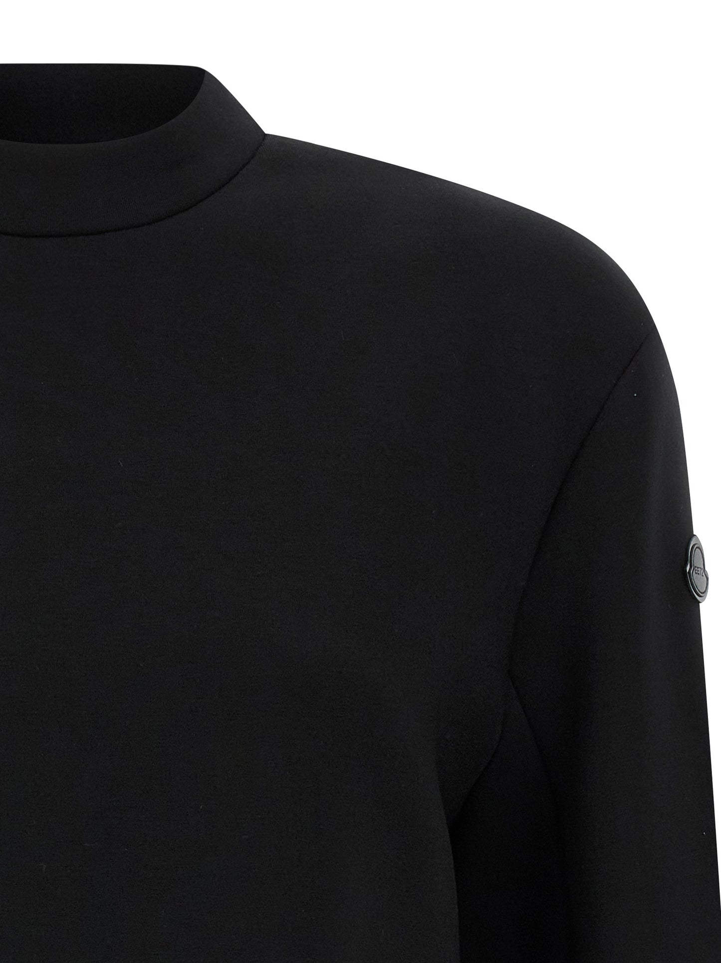 MONCLER GENIUS Schwarzer Sweatshirt aus Viskose
