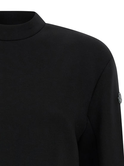 MONCLER GENIUS Schwarzer Sweatshirt aus Viskose