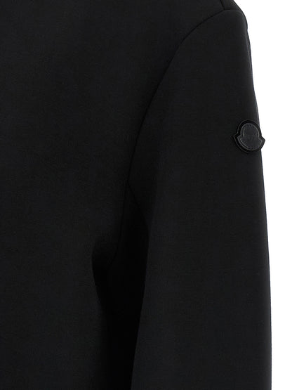MONCLER GENIUS Schwarzer Sweatshirt aus Viskose