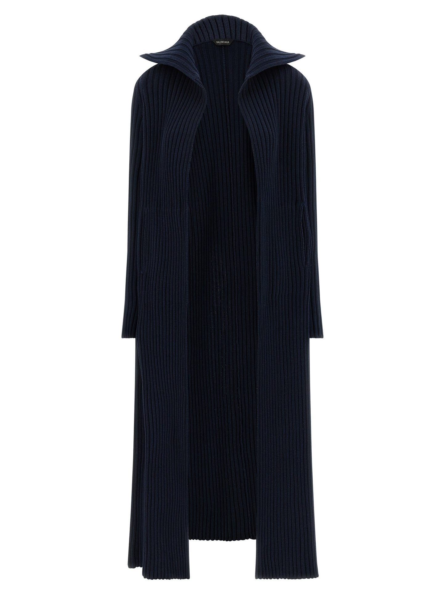 Balenciaga Blauer Cardigan aus Polyester