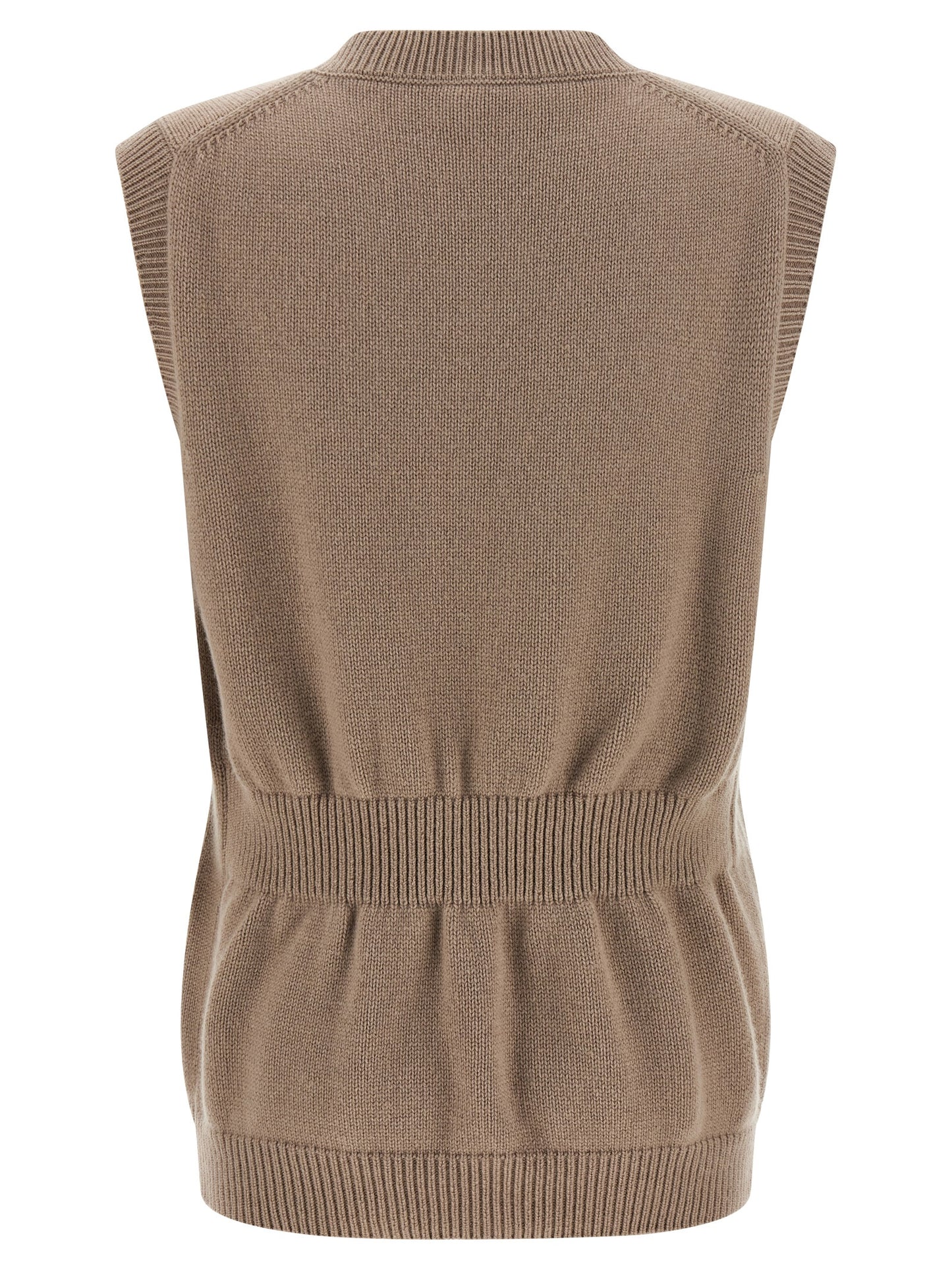 Fendi Beige Kaschmir-Weste