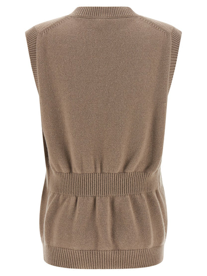 Fendi Beige Kaschmir-Weste