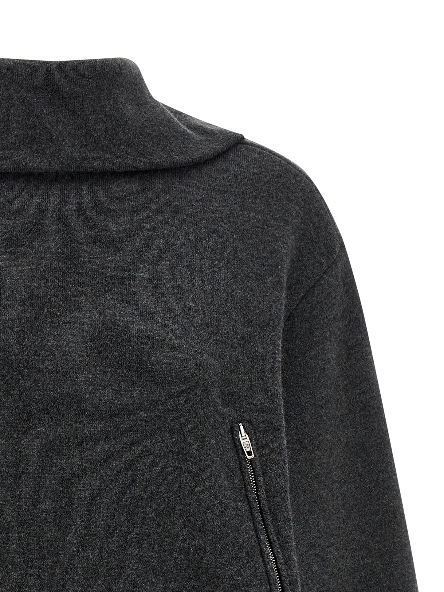 Balenciaga Grauer Wollcardigan