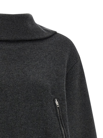Balenciaga Grauer Wollcardigan