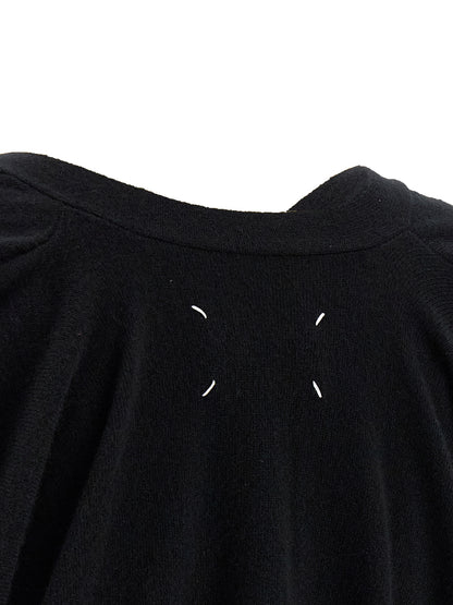 Maison Margiela Schwarzer Wollcardigan