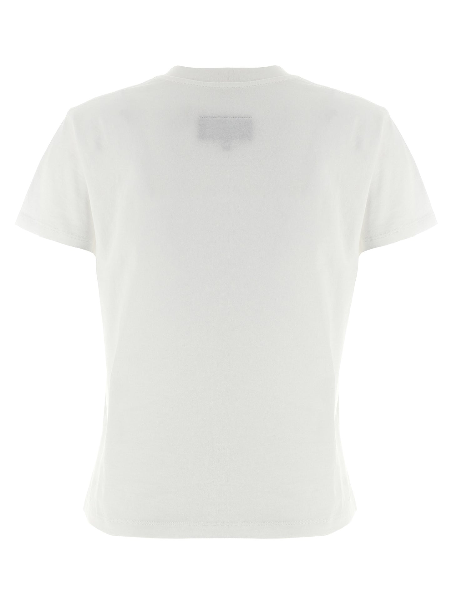 MM6 Maison Margiela Weißes Baumwoll-T-Shirt