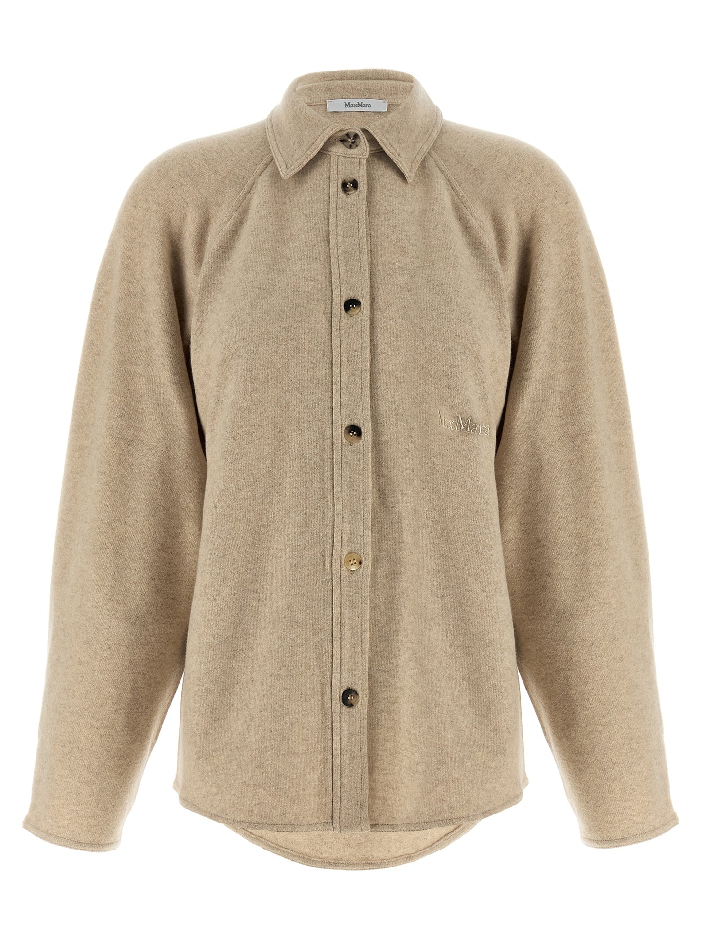 Max Mara Beige Kaschmirbluse