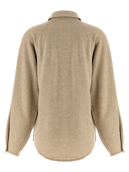 Max Mara Beige Kaschmirbluse