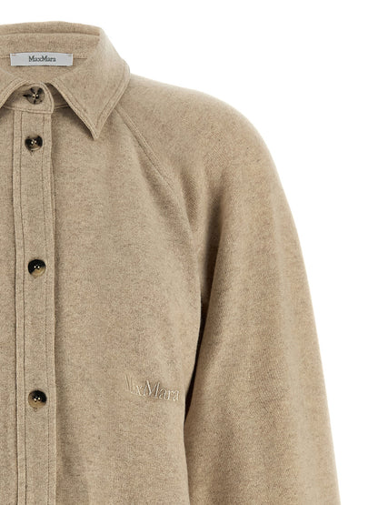 Max Mara Beige Kaschmirbluse