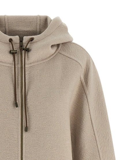 Max Mara Beiger Kaschmir-Mantel