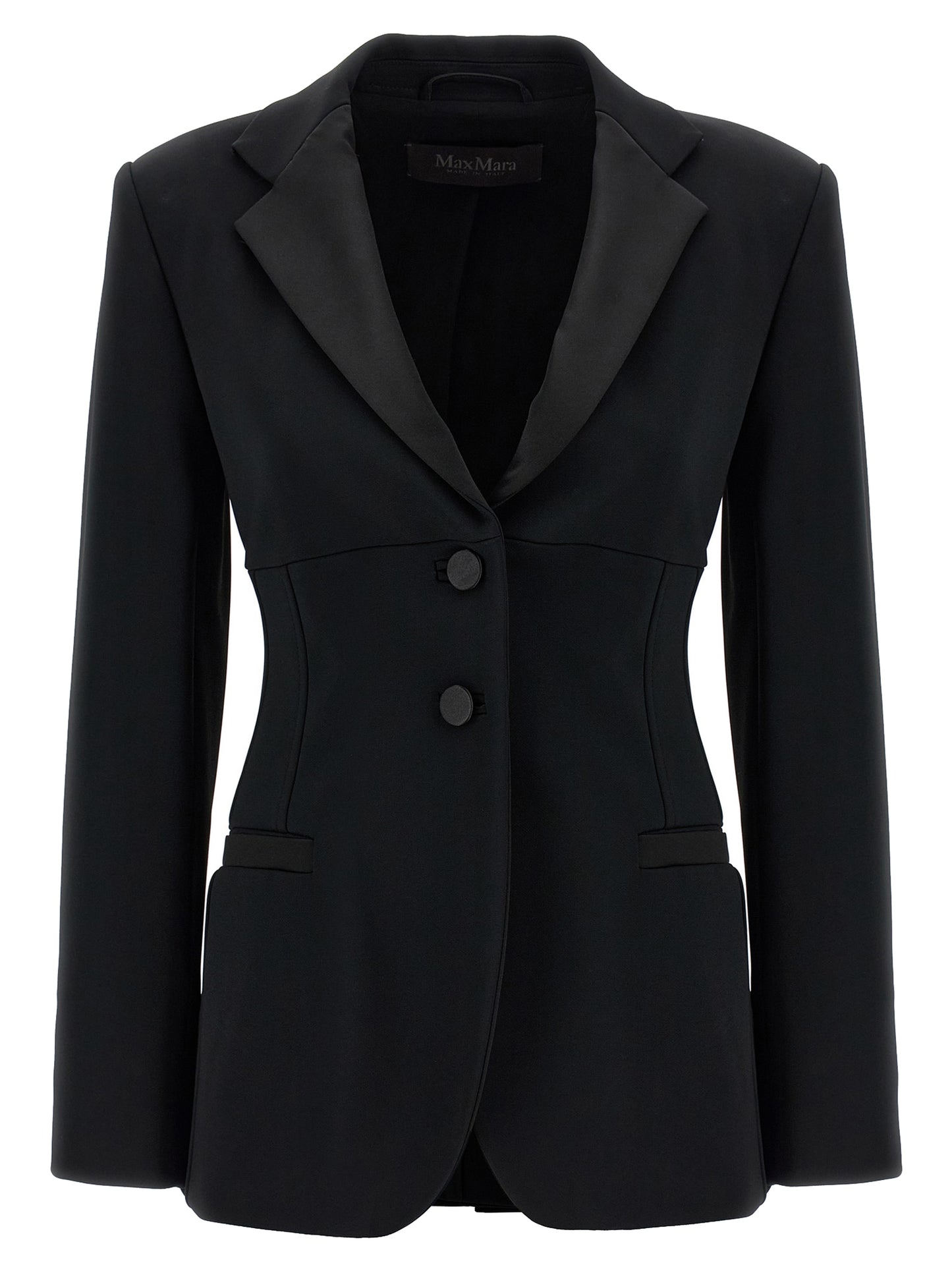 Max Mara Schwarzer Blazer aus Viskose