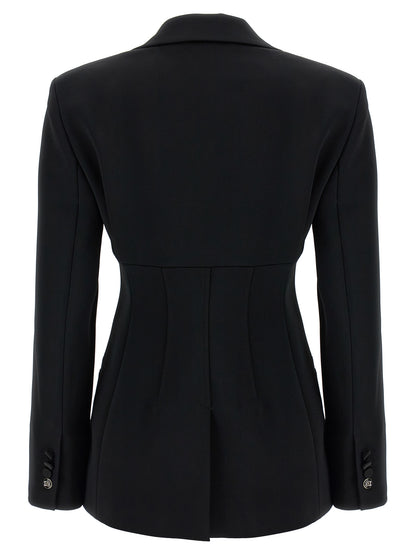 Max Mara Schwarzer Blazer aus Viskose