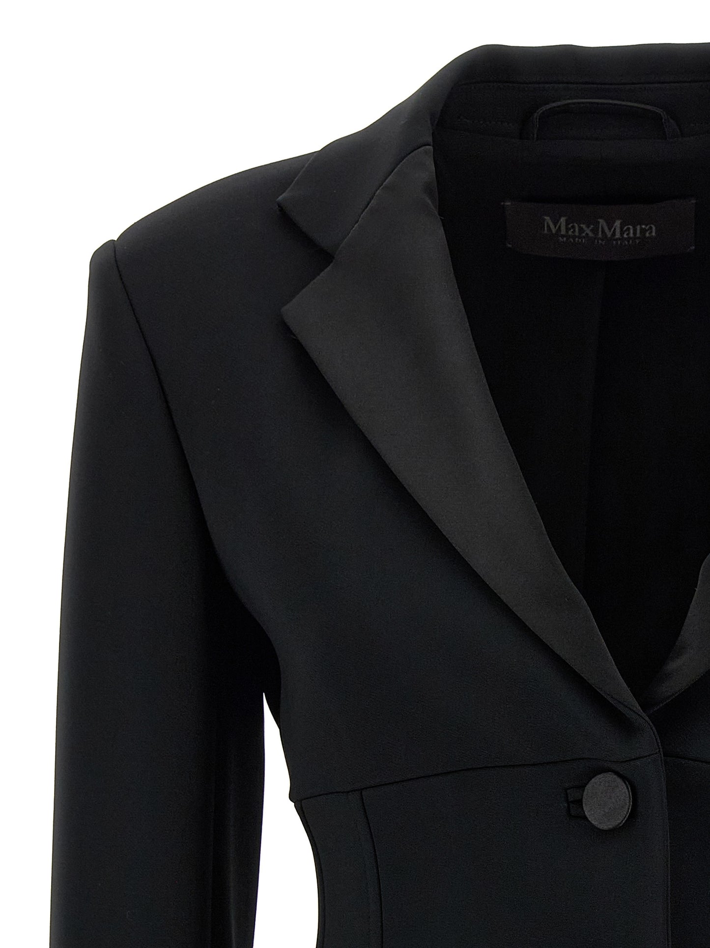 Max Mara Schwarzer Blazer aus Viskose