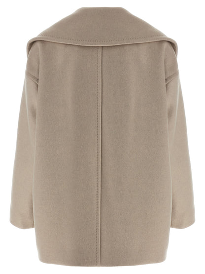 Max Mara Beiger Kaschmir-Mantel