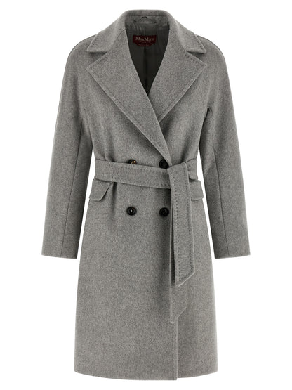 Max Mara Grauer Kaschmir-Mantel