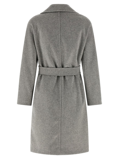 Max Mara Grauer Kaschmir-Mantel
