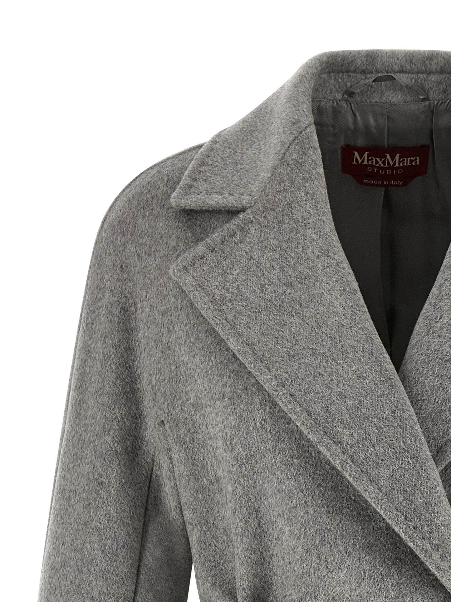 Max Mara Grauer Kaschmir-Mantel
