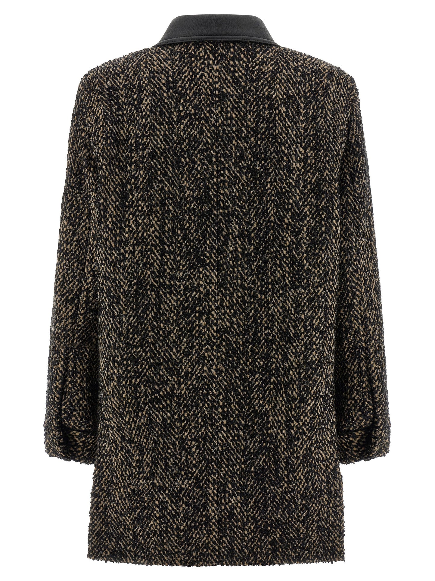 Max Mara Mehrfarbige Jacke aus reiner Schurwolle