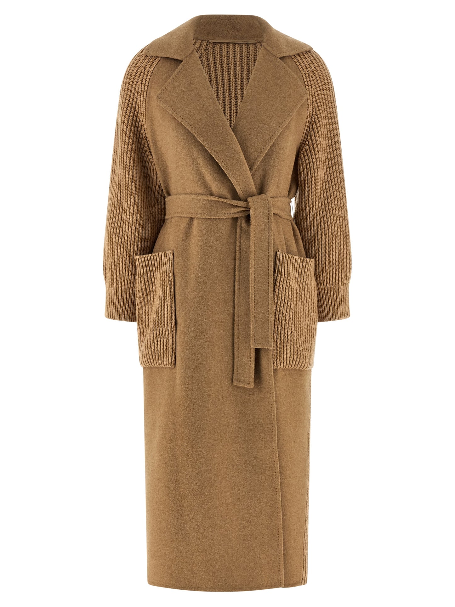Max Mara Beiger Wollmantel