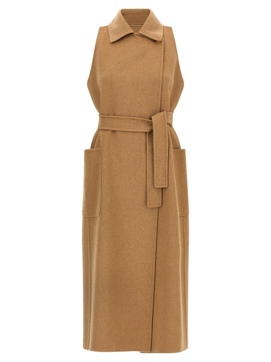 Max Mara Wool Coat – Beige