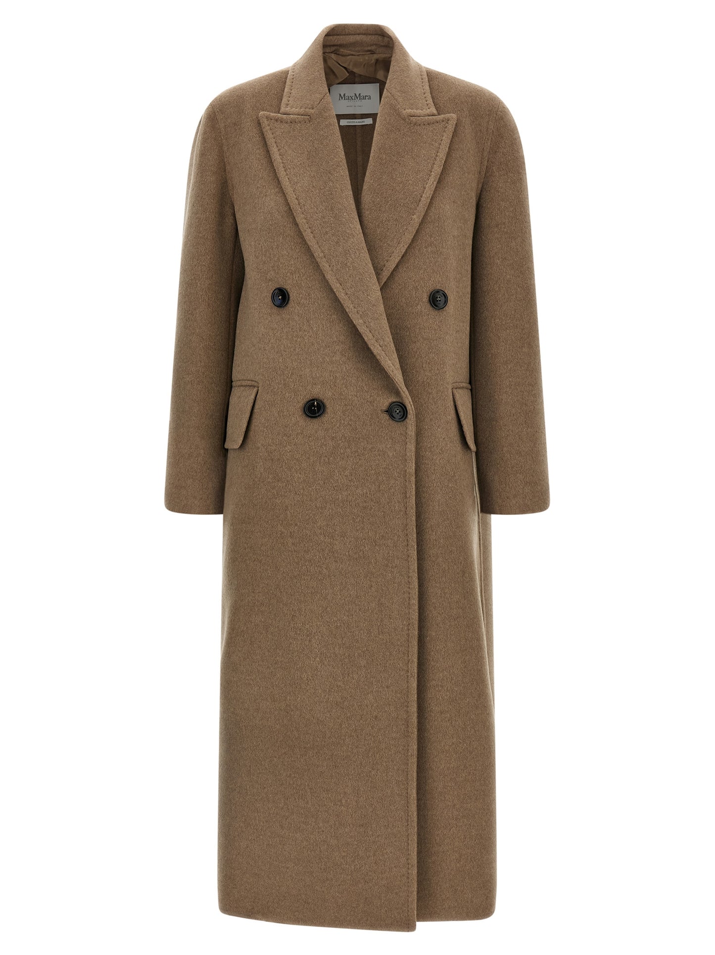 Max Mara Beiger Kaschmir-Mantel