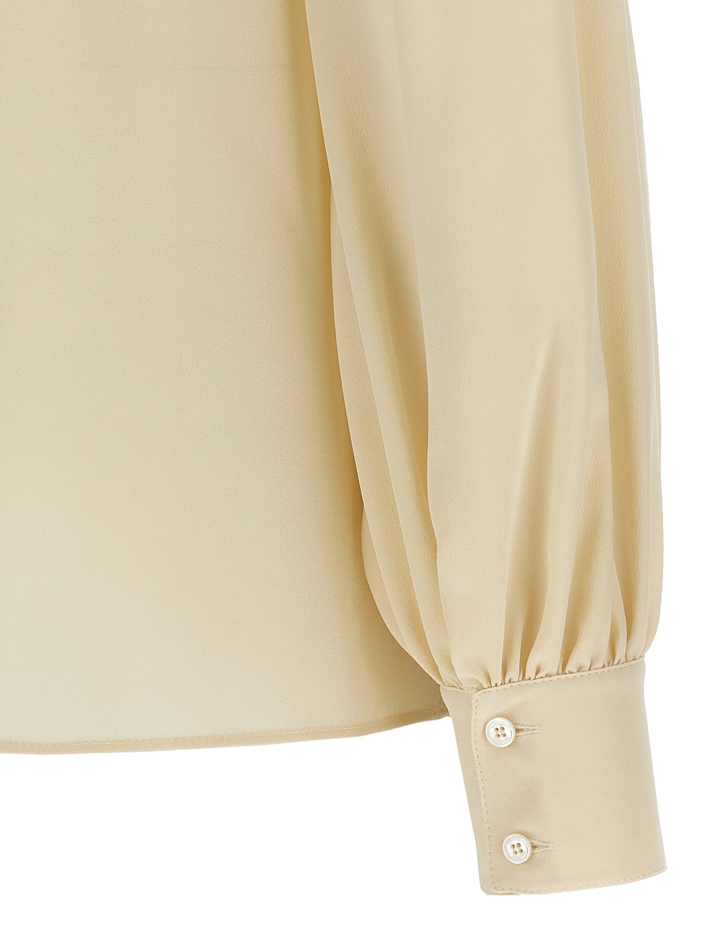 Valentino Garavani Beige Seidenbluse