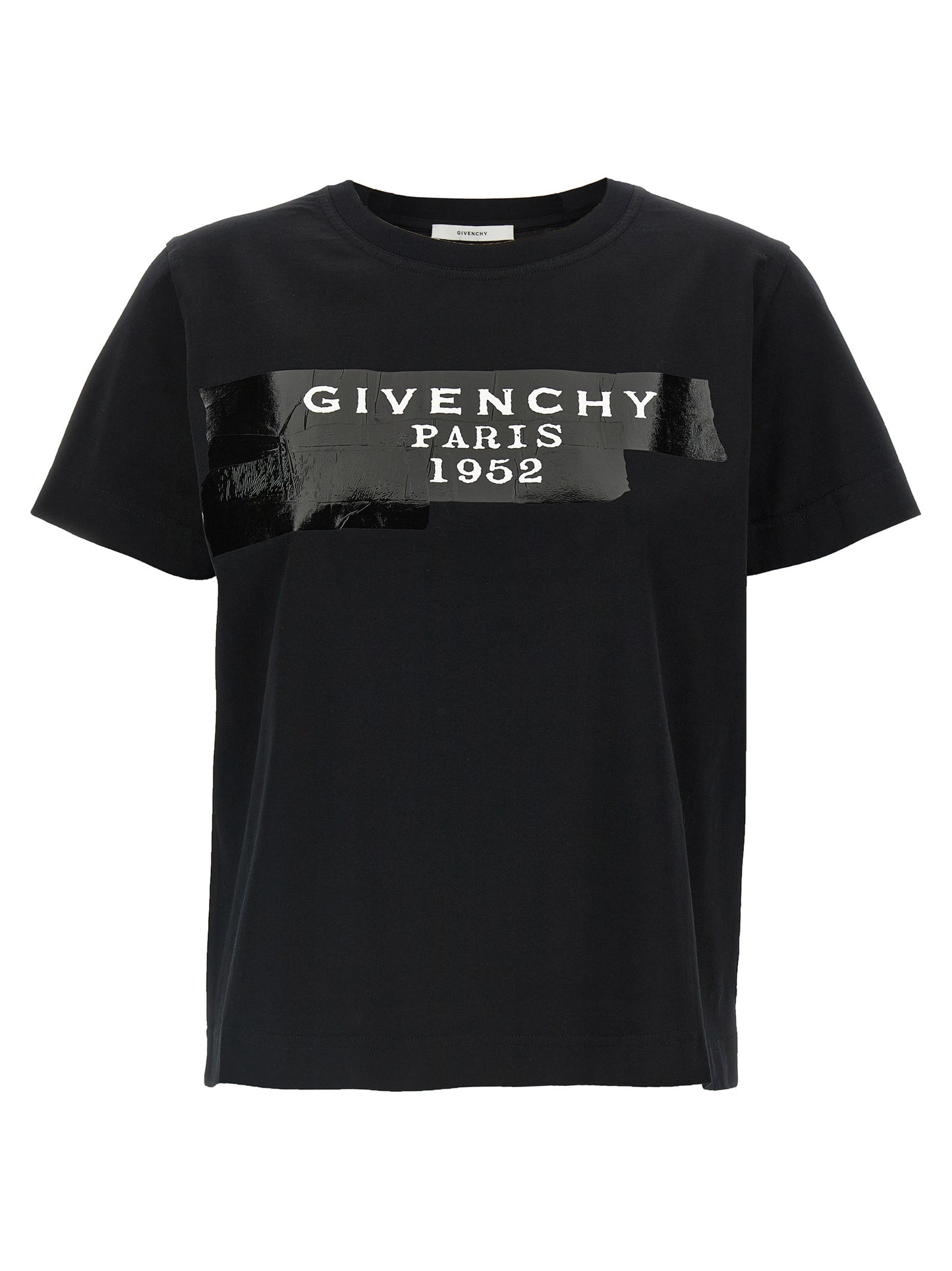 Givenchy Schwarzes Baumwoll-T-Shirt