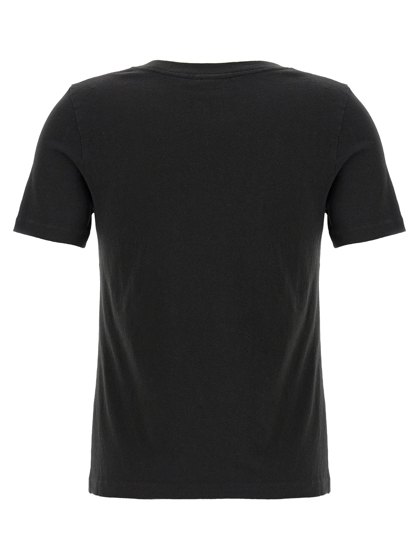 Chloé Schwarzes Baumwoll-T-Shirt
