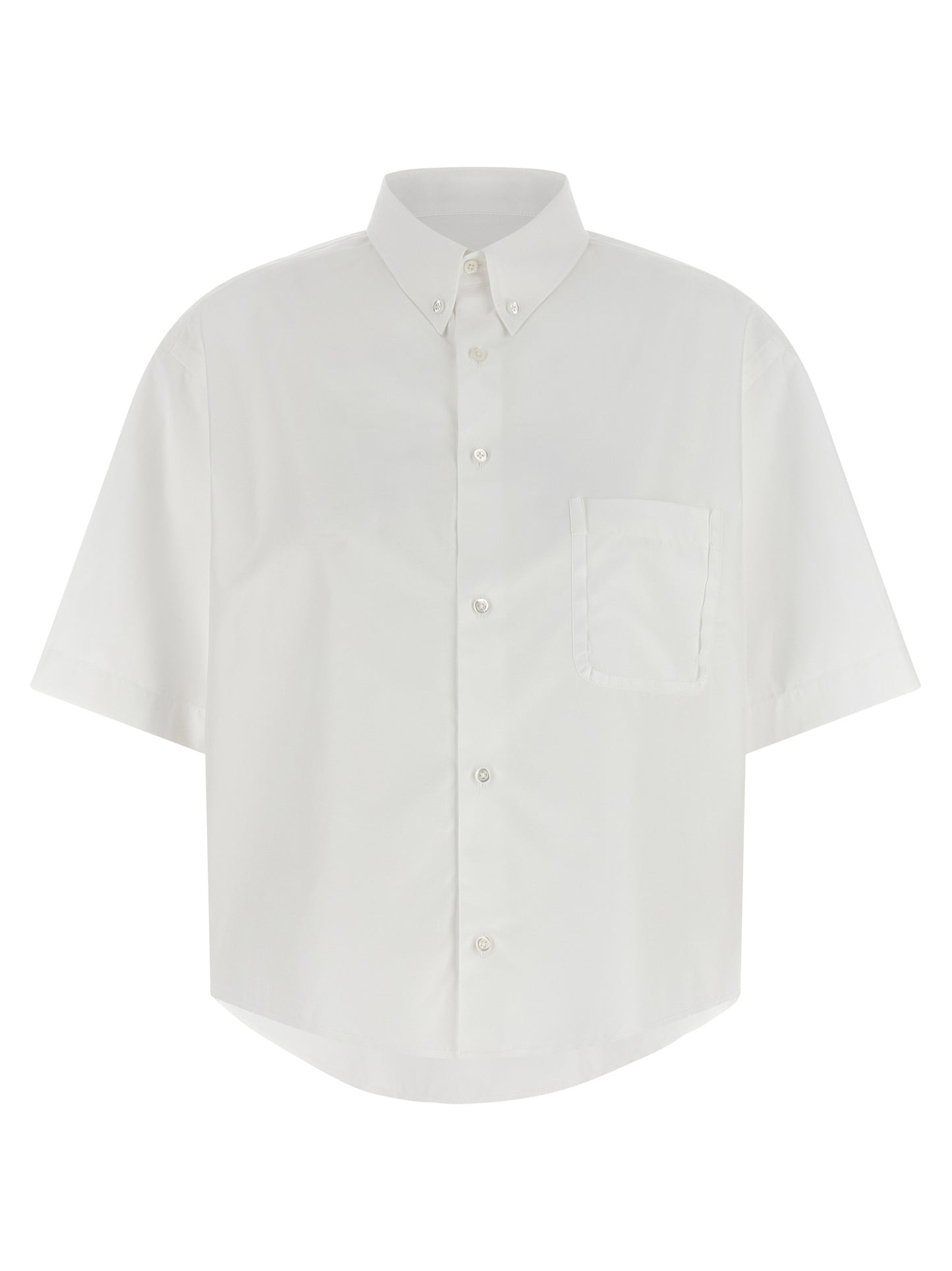 Maison Margiela Weiße Baumwollbluse