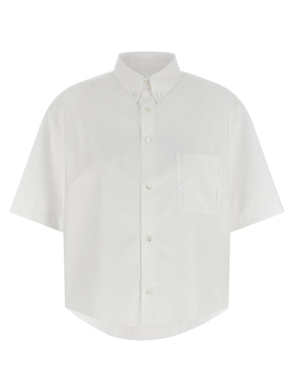 Maison Margiela Weiße Baumwollbluse