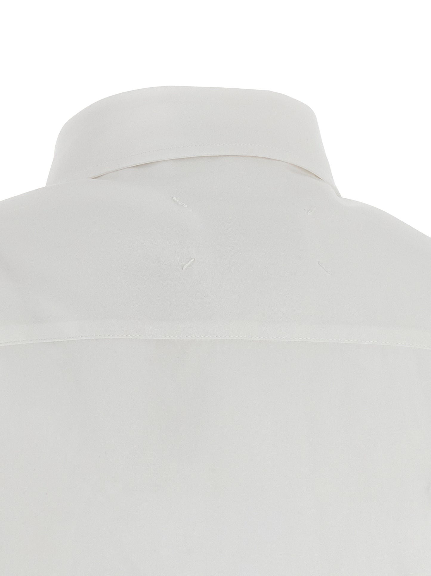 Maison Margiela Weiße Baumwollbluse