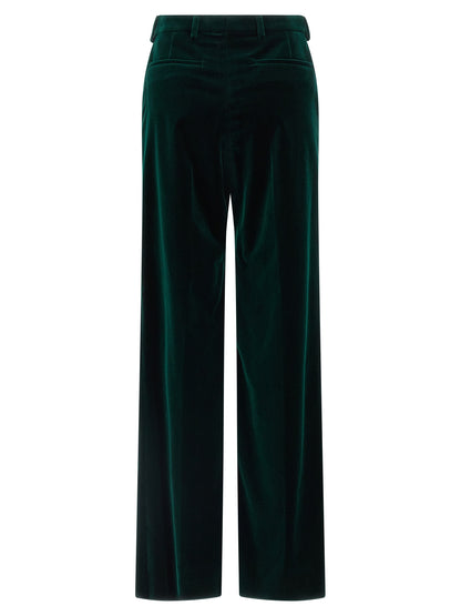 Gucci Zweifarbige Baumwoll-Freizeithose