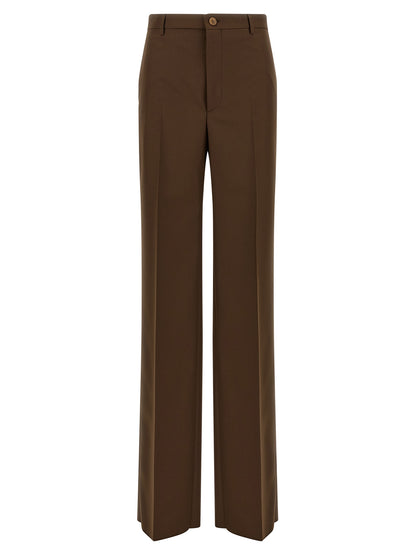 Gucci Braune Hose aus Polyester