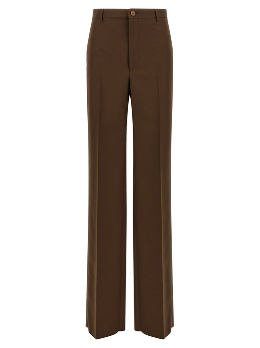 Gucci Braune Hose aus Polyester
