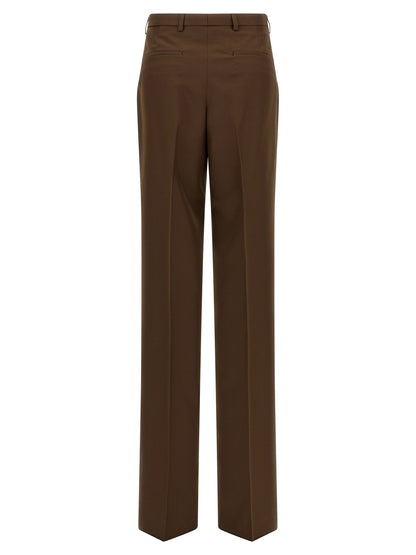Gucci Braune Hose aus Polyester