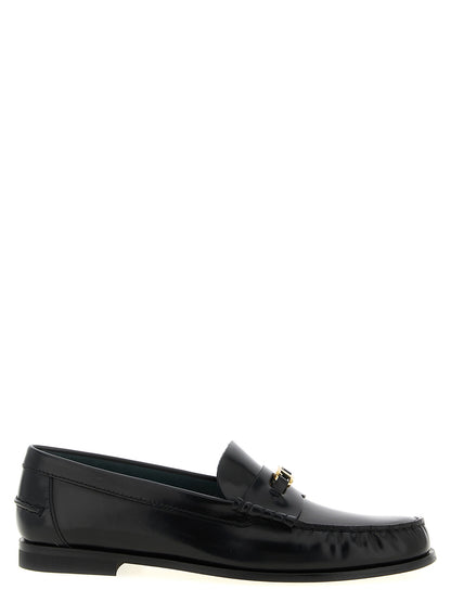 Tod's Schwarze Loafer aus Kalbsleder zum Hineinschlüpfen