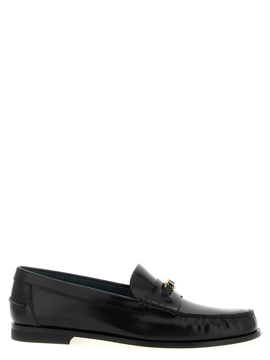 Tod's Mocassini T Timeless neri in pelle di vitello