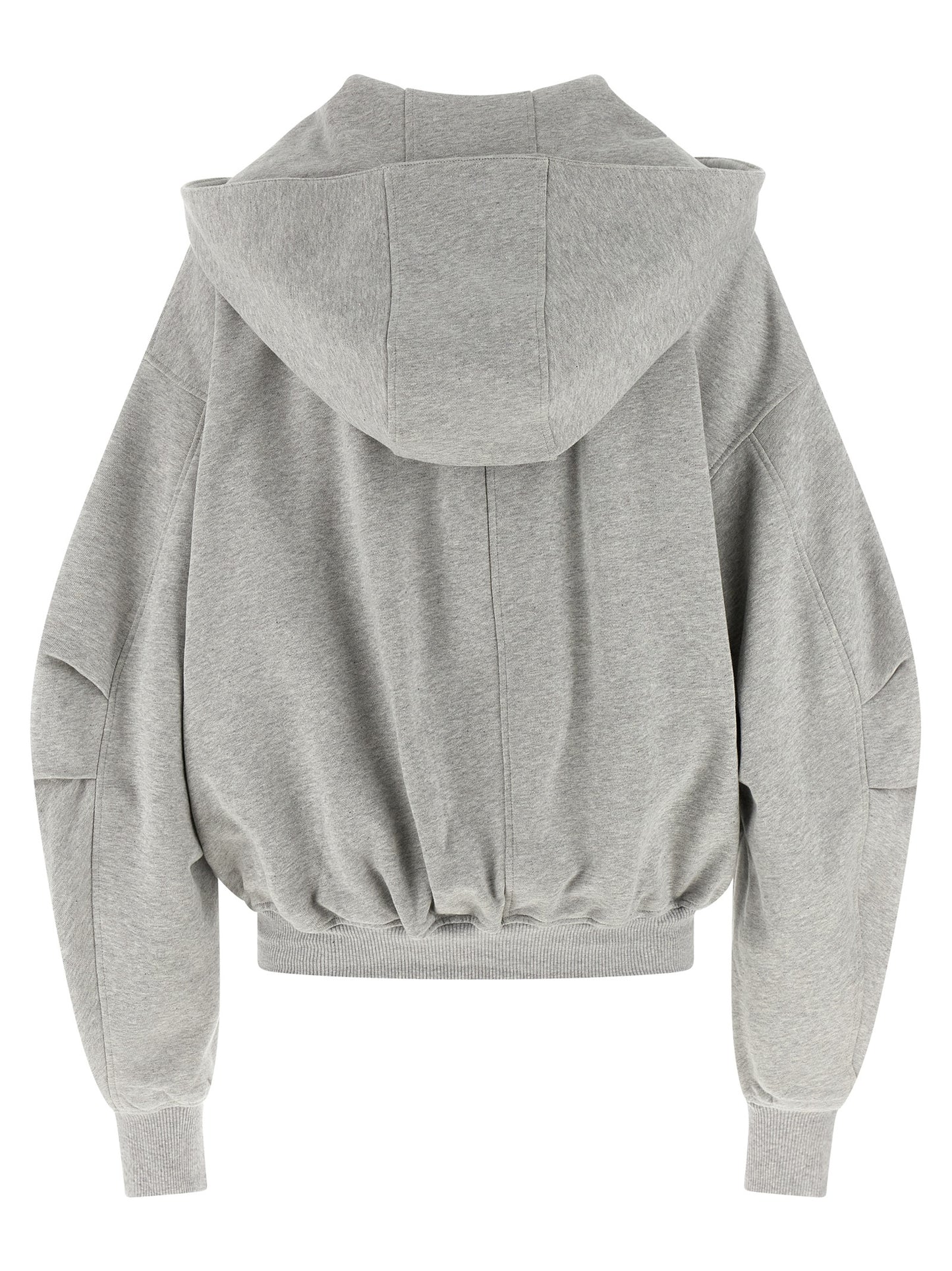 The Attico Grauer Baumwollpullover