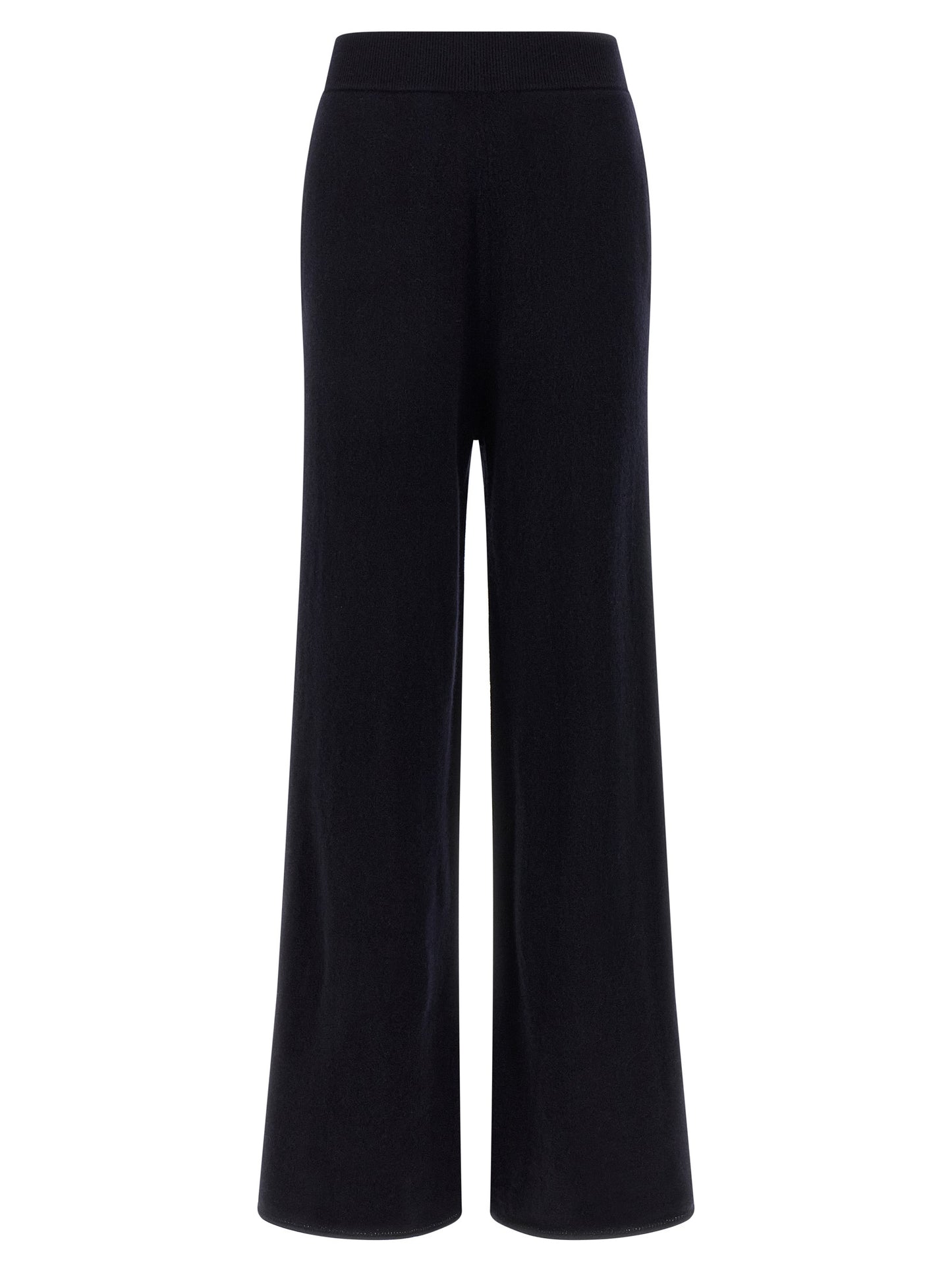 Max Mara Blaue Kaschmir-Freizeithose