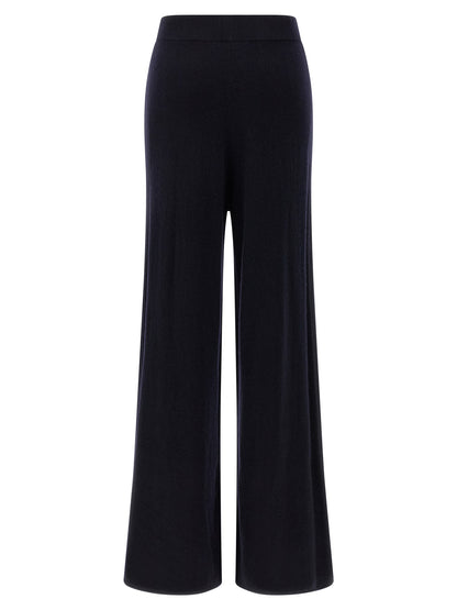 Max Mara Blaue Kaschmir-Freizeithose